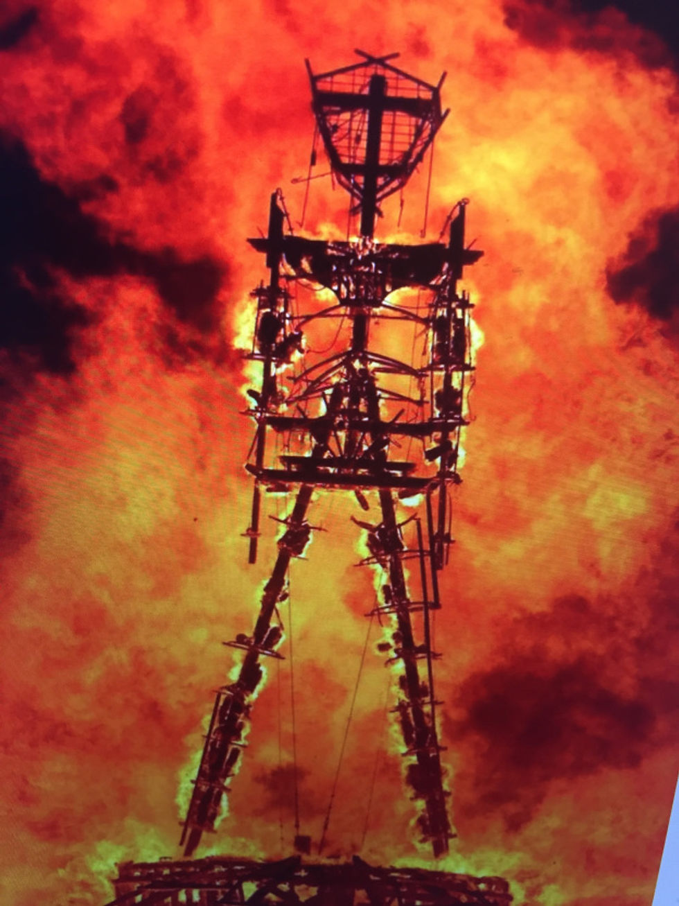 Man Burning