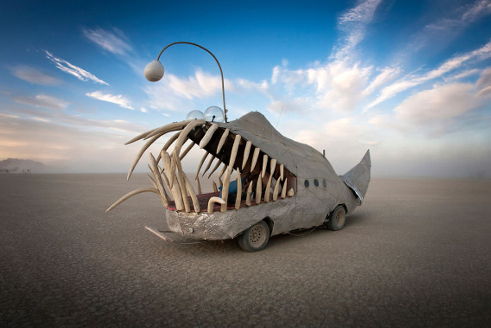 Sculpture at Burning Man