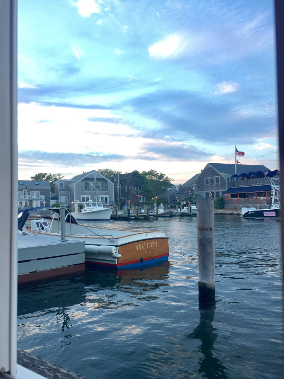 Sunset over Yacht Club