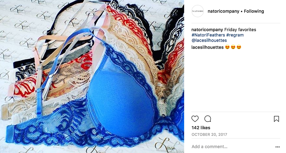 Natori Feathers Instagram UGC