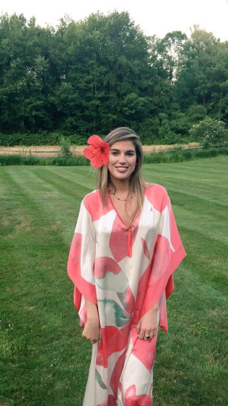 hibiscus caftan
