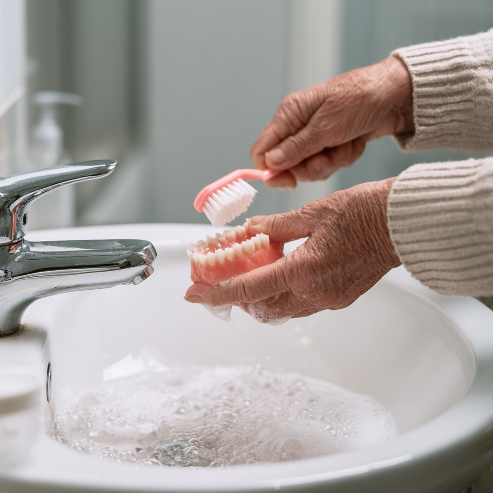 How to Clean Dentures Without Damaging Them: A Spokane Denture Care Guide