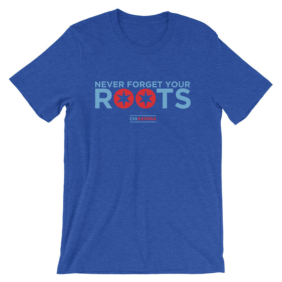 Thumbnail: CHIASPORA "Never Forget Your Roots" T-Shirt