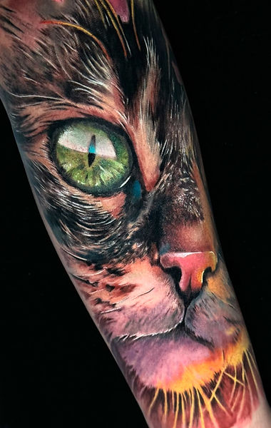 Cat Eye Portrait Tattoo Molina Tattoolicious Oahu.jpg