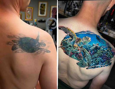 Turtle cover up ocean tattoo best artist.jpeg