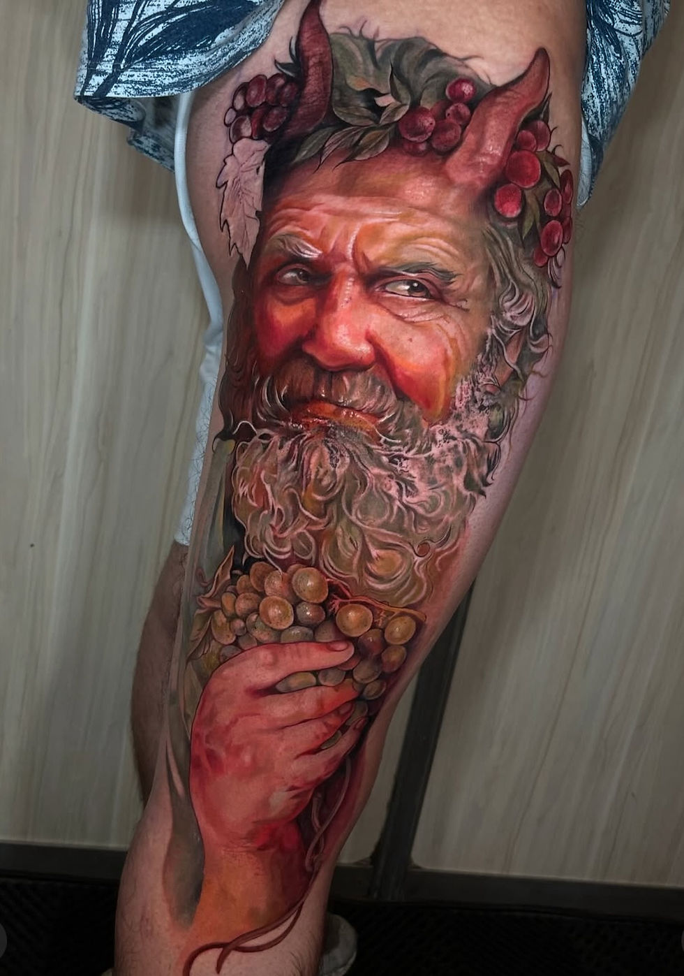 Portrait Color Tattoo