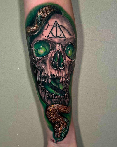 Harry Potter tattoo by Sean McCready at Tattoolicious Honolulu.jpg