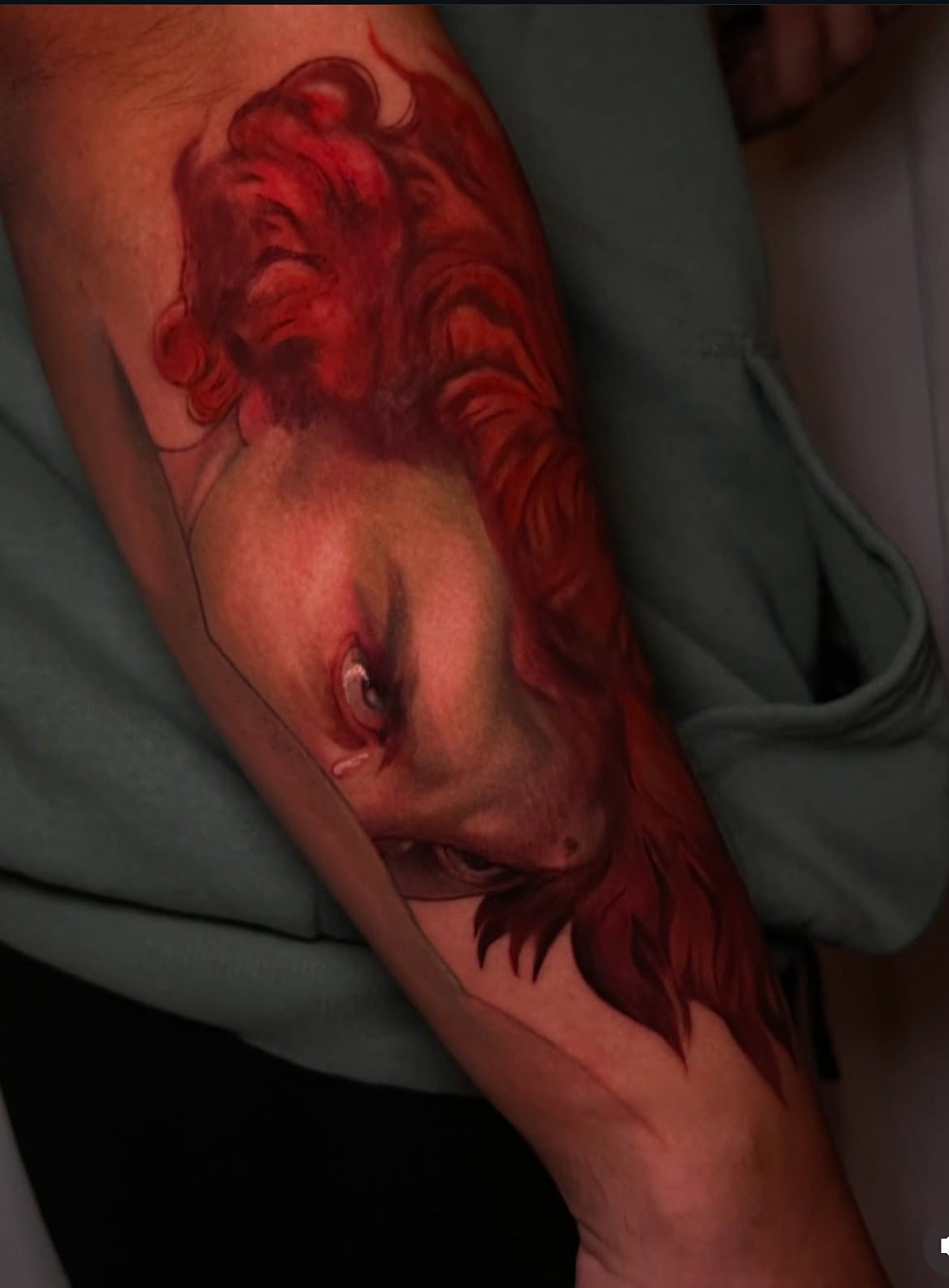 Man Classical Tattoo Color by Geri at Tattoolicious Waikiki