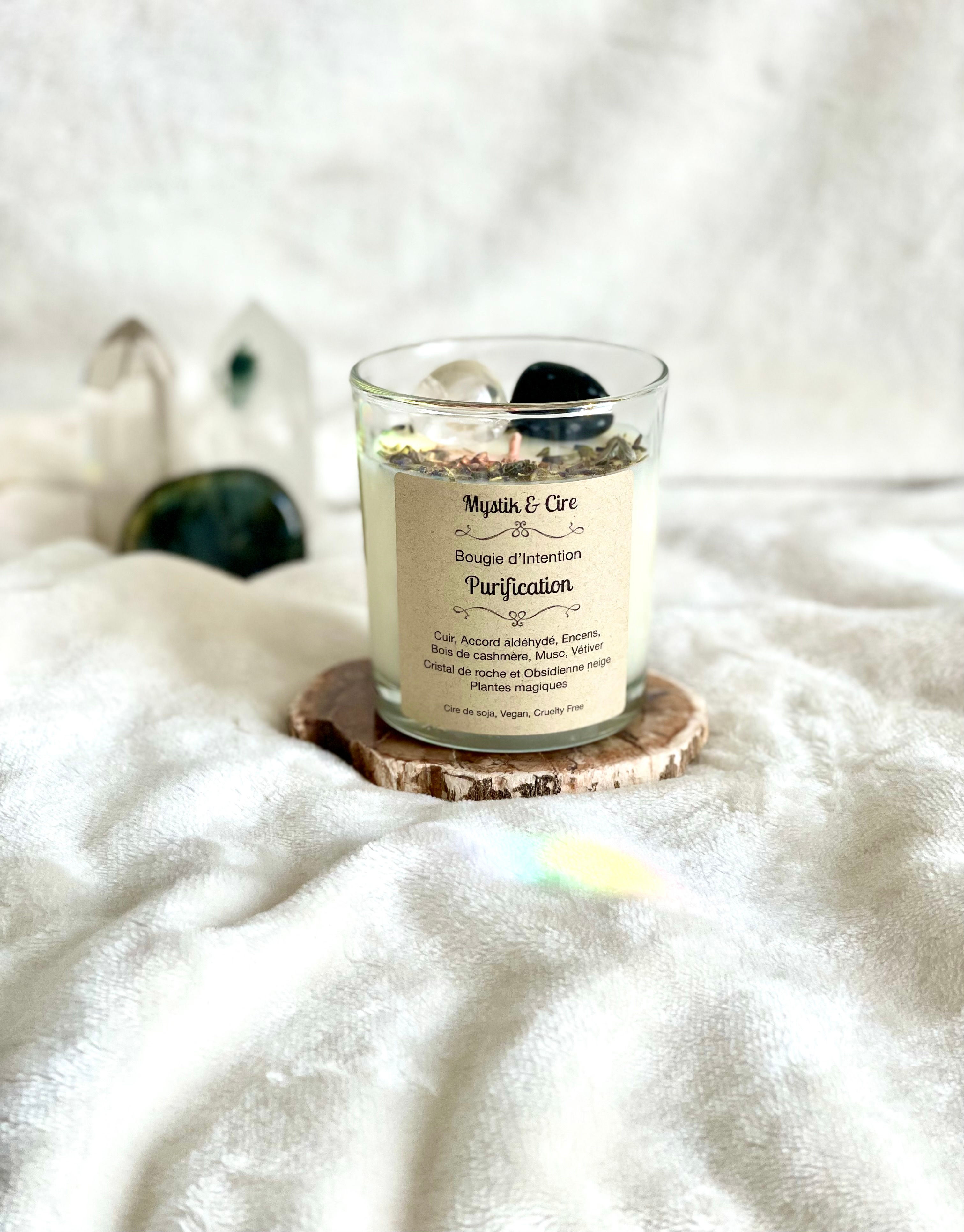 Bougie d'intention "Purification"