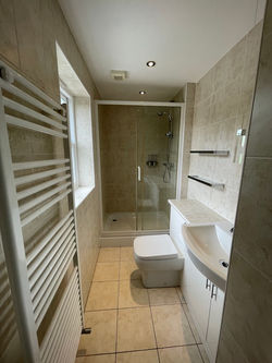 Bedroom 2 shower room with WC