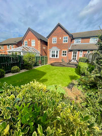 48 Douglas Villas Durham rear garden