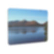 Lake District landscape placemat: serene lake and mountains