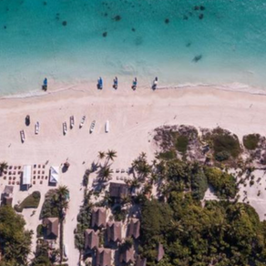 Mental health retreats Beautiful ocean front Photo of Tulum Beach Mexico with the perfect weather turquoise waters and white sand