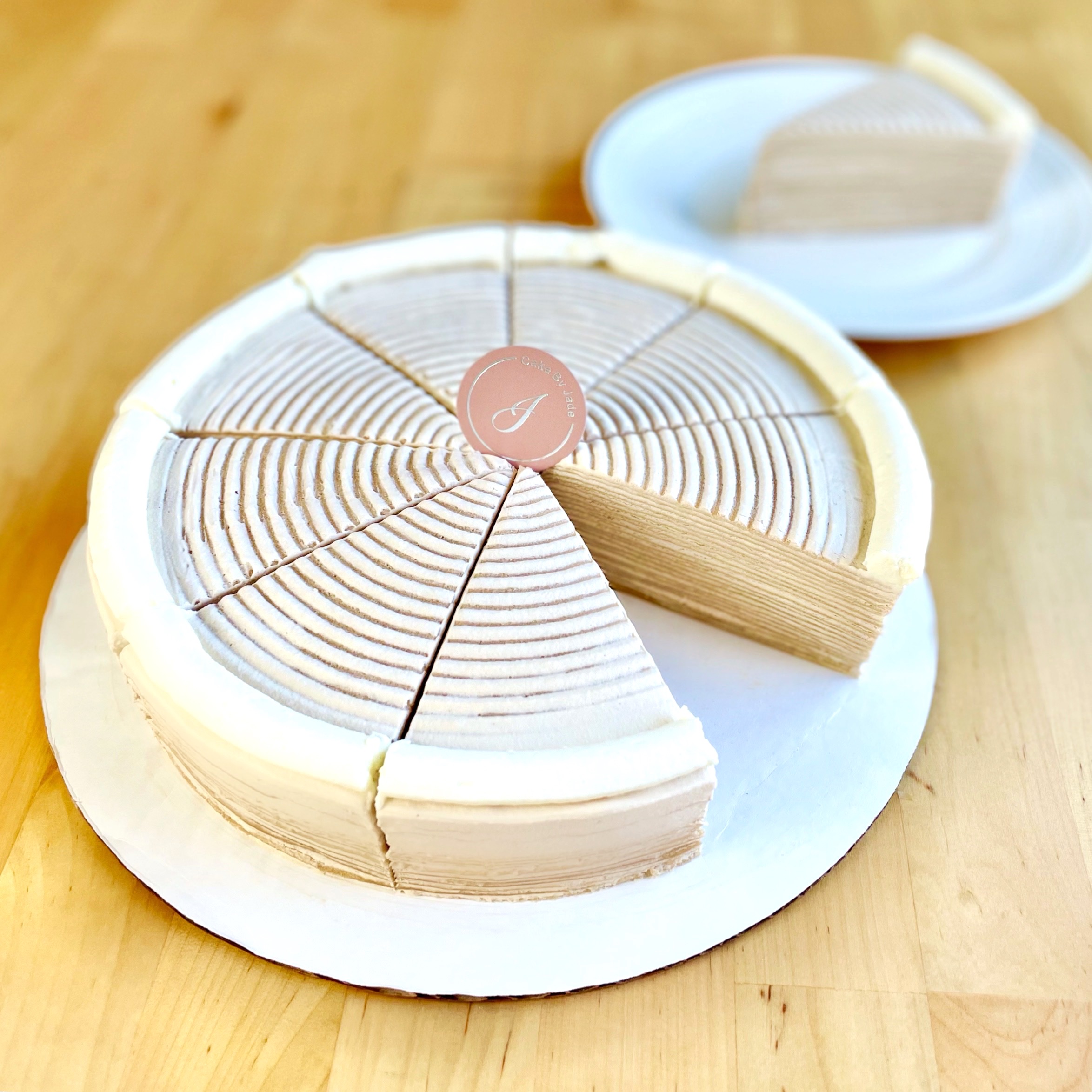 Earl Grey Mille Crepe Cake
