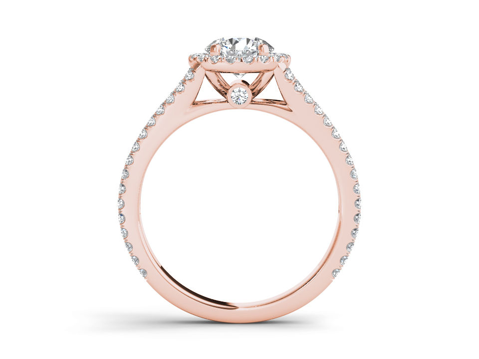 Thumbnail: Epona Round Cut Diamond Engagement Ring