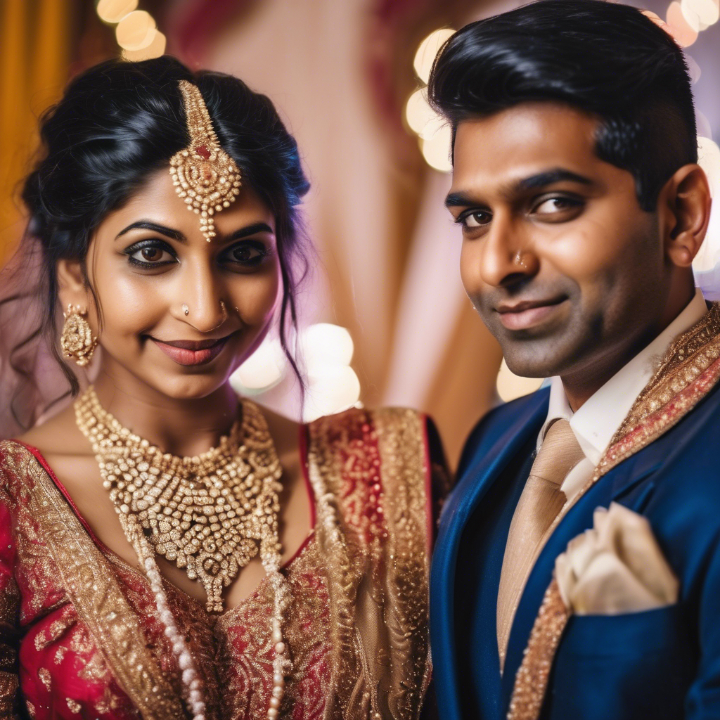 close up shot of indian couple in wedding reception look.jpg