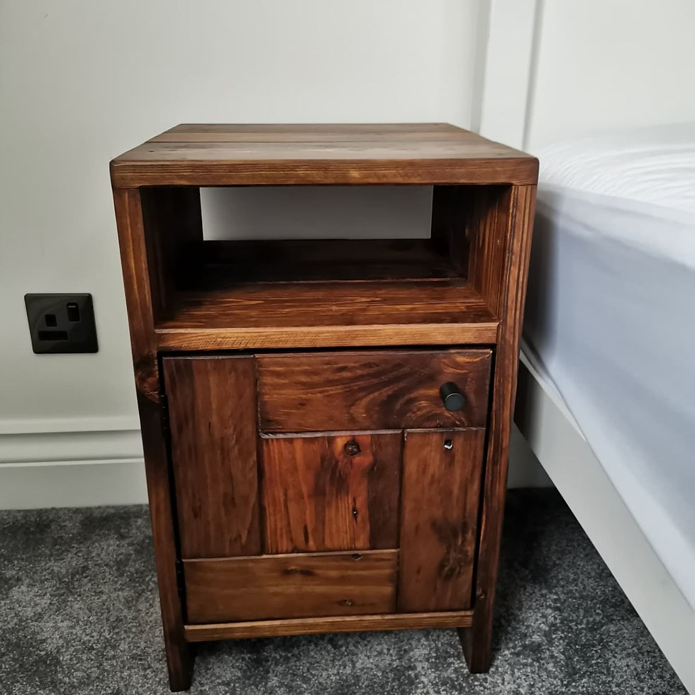 Thumbnail: Rustic Bedside Table

