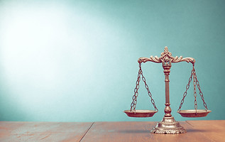 Vintage Justice Scales