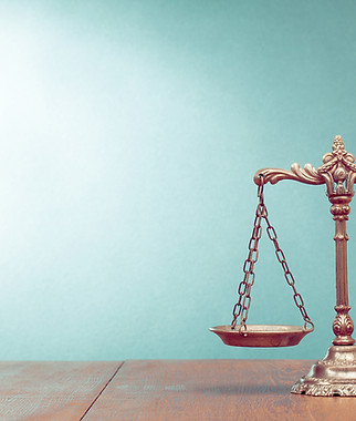 Vintage Justice Scales