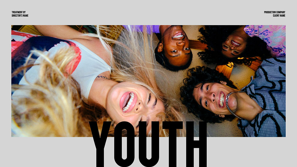 Youth film treatment templates for film directors