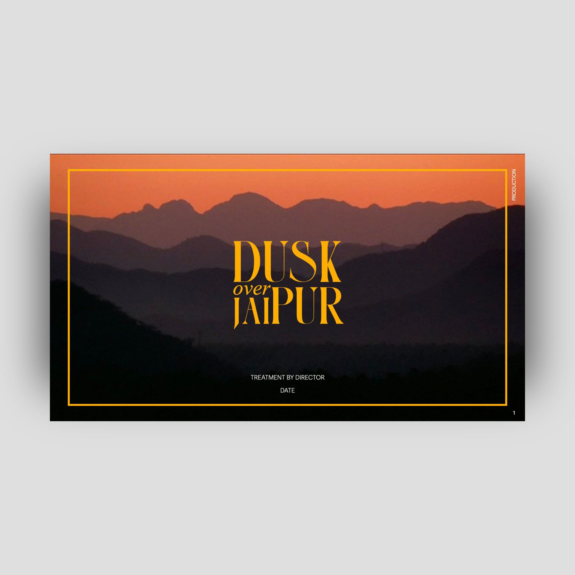 Dusk Over Jaipur