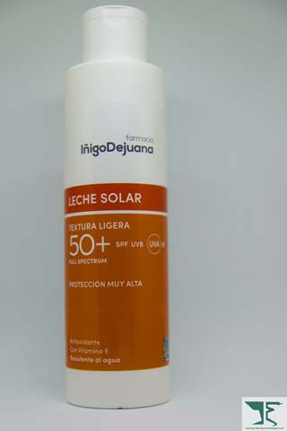 leche solar FPS 50+ tex ligera 250 ml