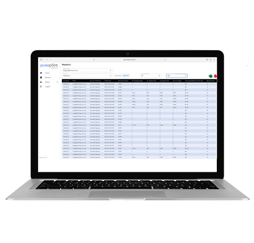 Pulsepoint by Infinity EV Cloud Dashboard