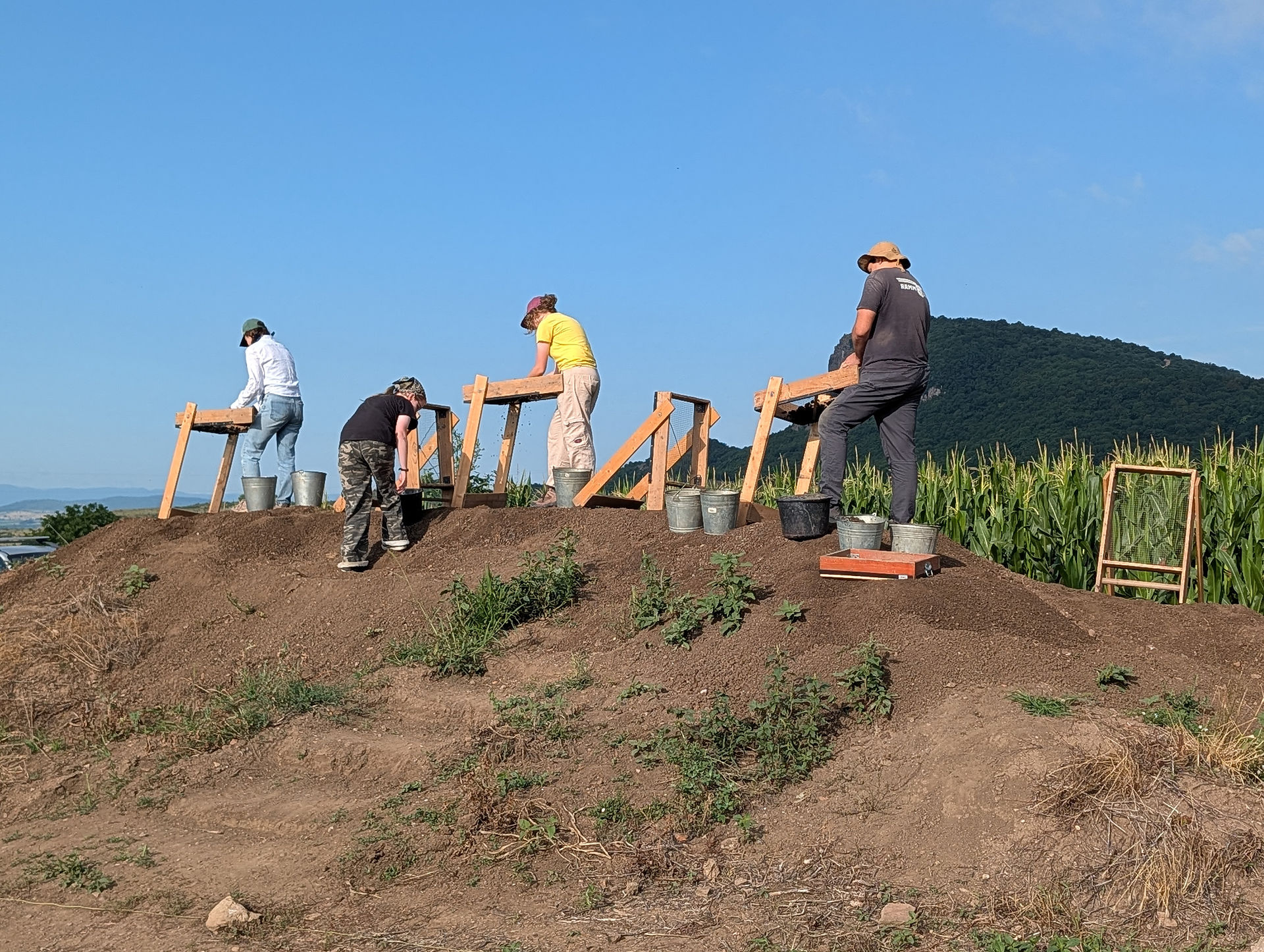 Sifting at Rapolt.