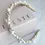 Thumbnail: Charlotte Headband All Pearl - Gold