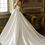 Thumbnail: Belinda by Penliv a-line mikado wedding gown with long detatchable skirt