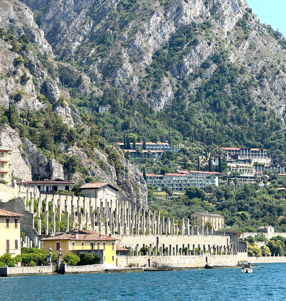 Ancient lemon grove structures