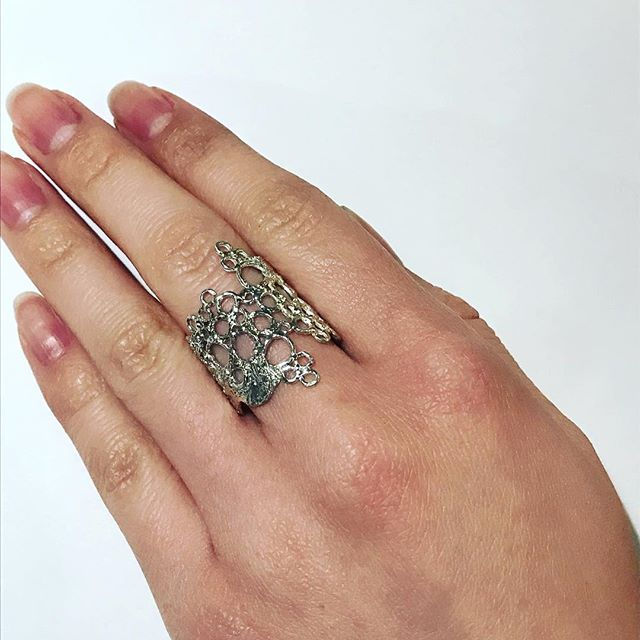 Student Work.Delicate Lacy Ring