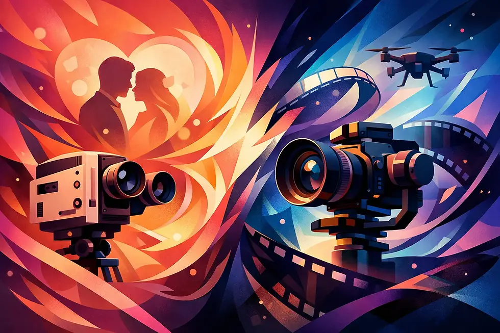 Film Wedding Videography vs Cinematic