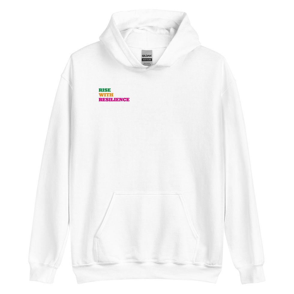 Thumbnail: RISE WITH RESILIENCE hoodie, unisex