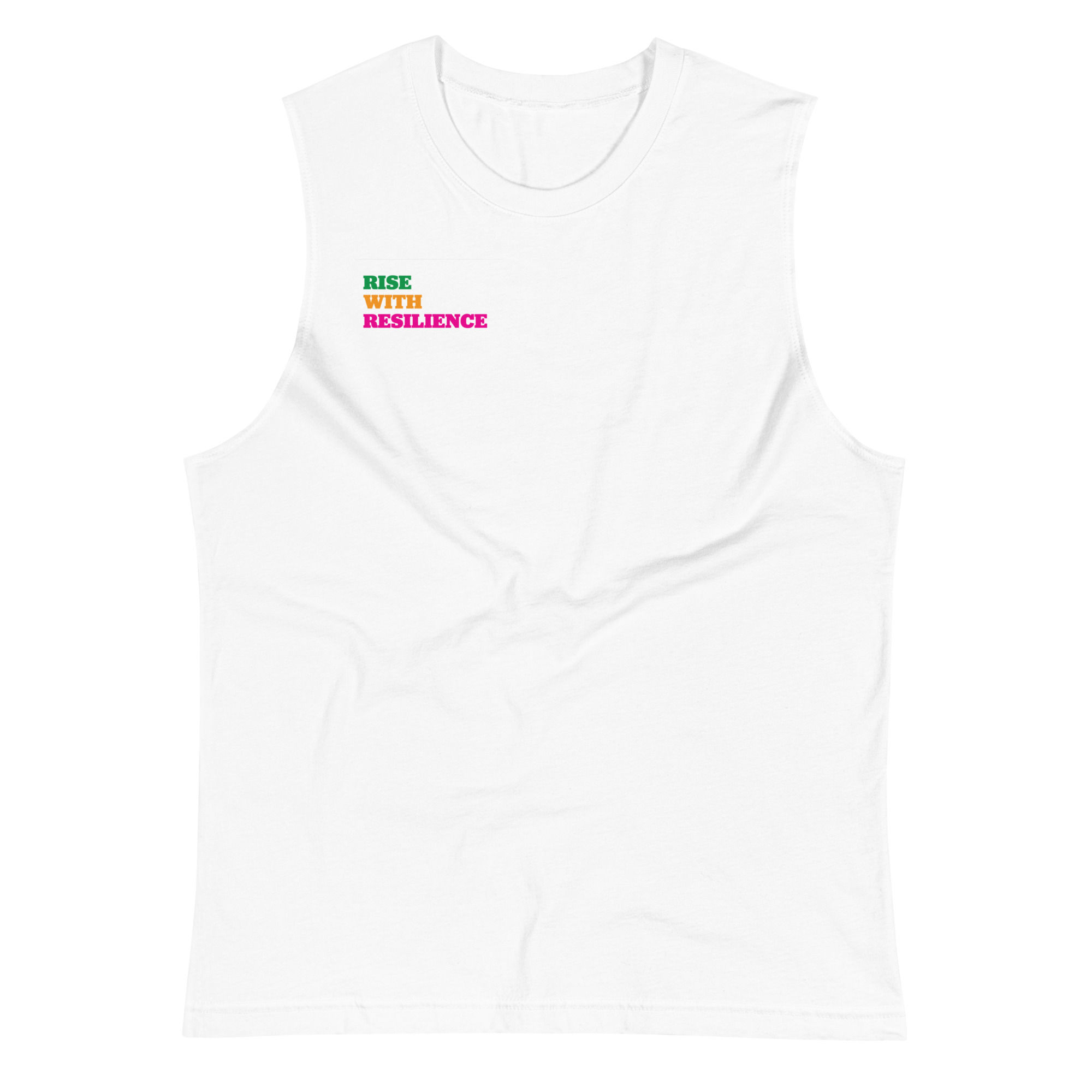 RISE WITH RESILIENCE tank-top, unisex