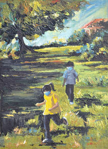 Play _30 x 23cm_Fine Acrylic on Canvas 2021_new to the collection.JPG