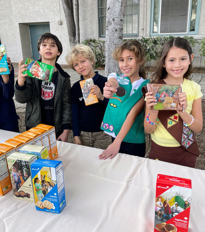 LA Girl Scouts cookie sale!
