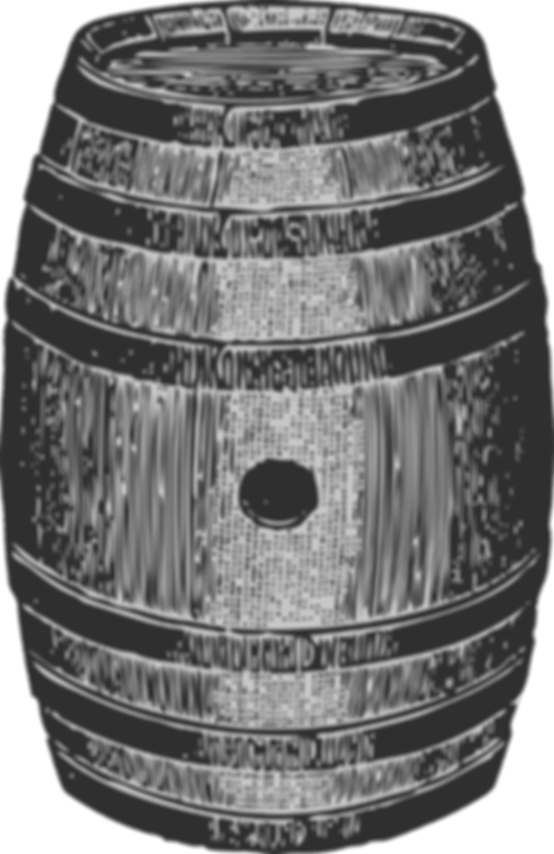 Hand drawn barrel