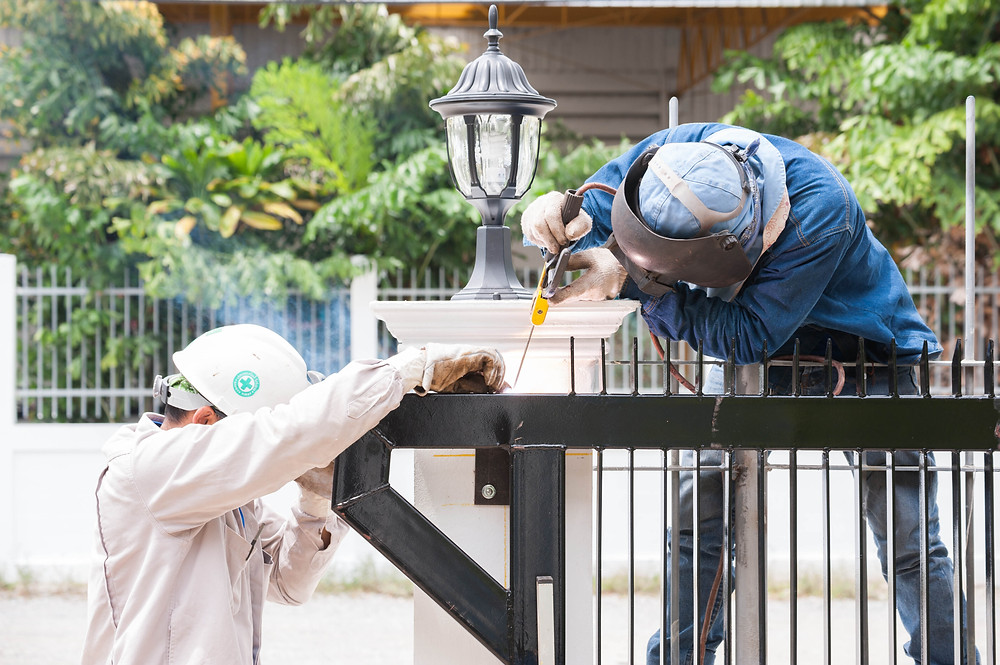 Repairing an Iron Fence