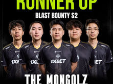 The MongolZ баг Blast Bounty тэмцээний дэд аварга боллоо