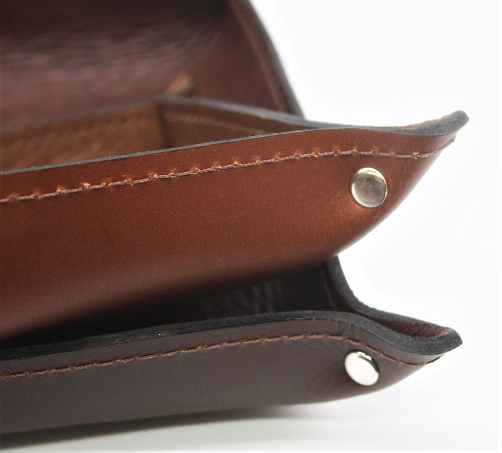 Thumbnail: Valet tray, 2 leather