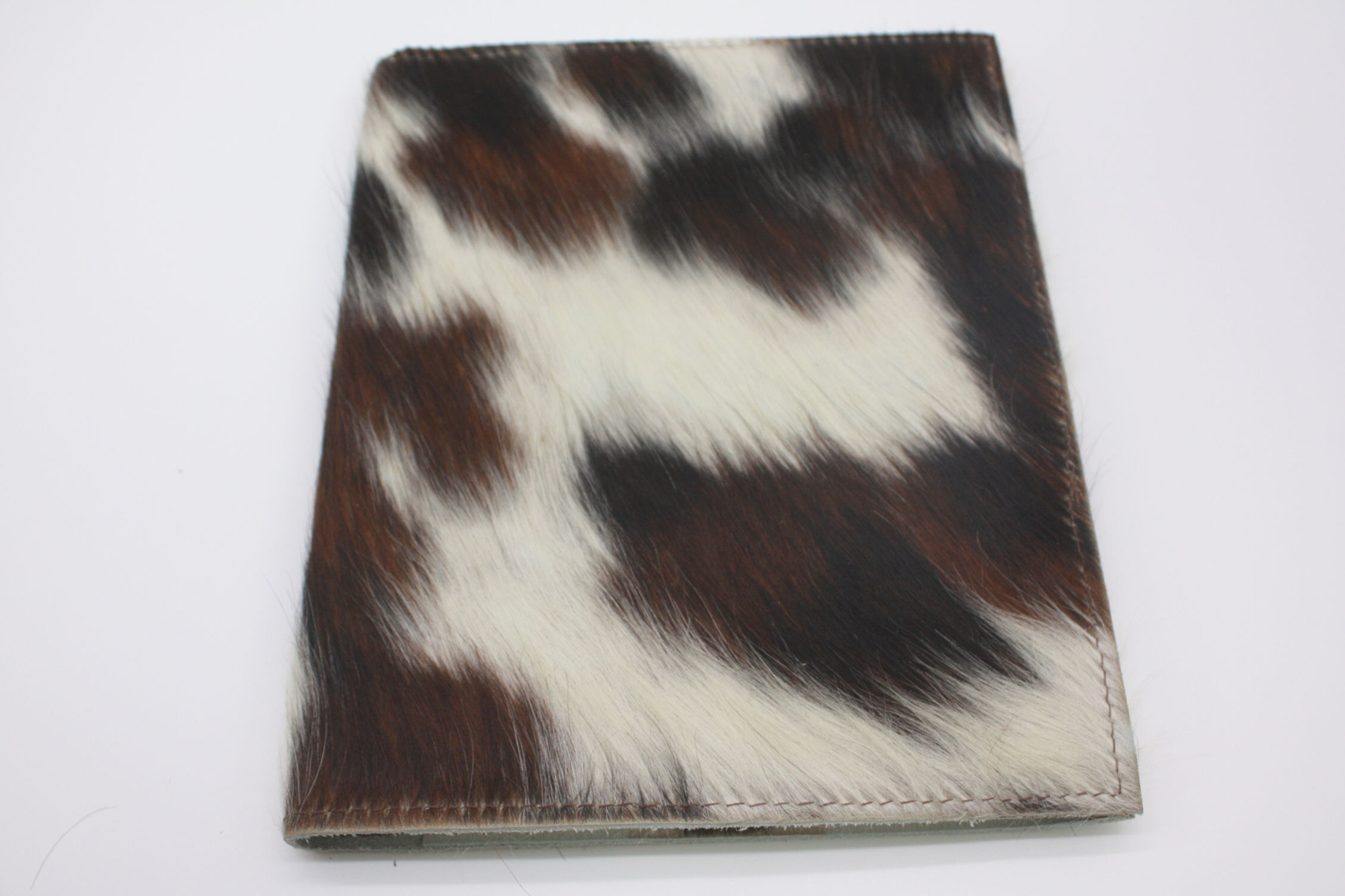 Composition Book Cover, Exotic Hair on Hide