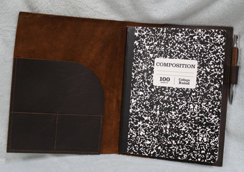 Thumbnail: Kodiak Leather Composition Book Cover