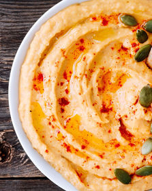 Sublimer le houmous avec des carottes rôties 
