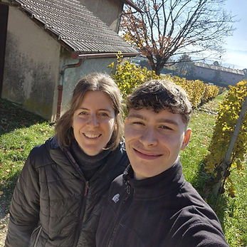 Alexandra et Quentin de l'équipe Loretta 1888