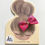 Miniature : 2 Barrettes rose candy