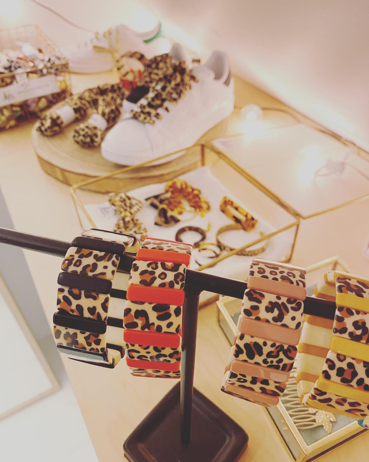 Bracelet léopard et couleur