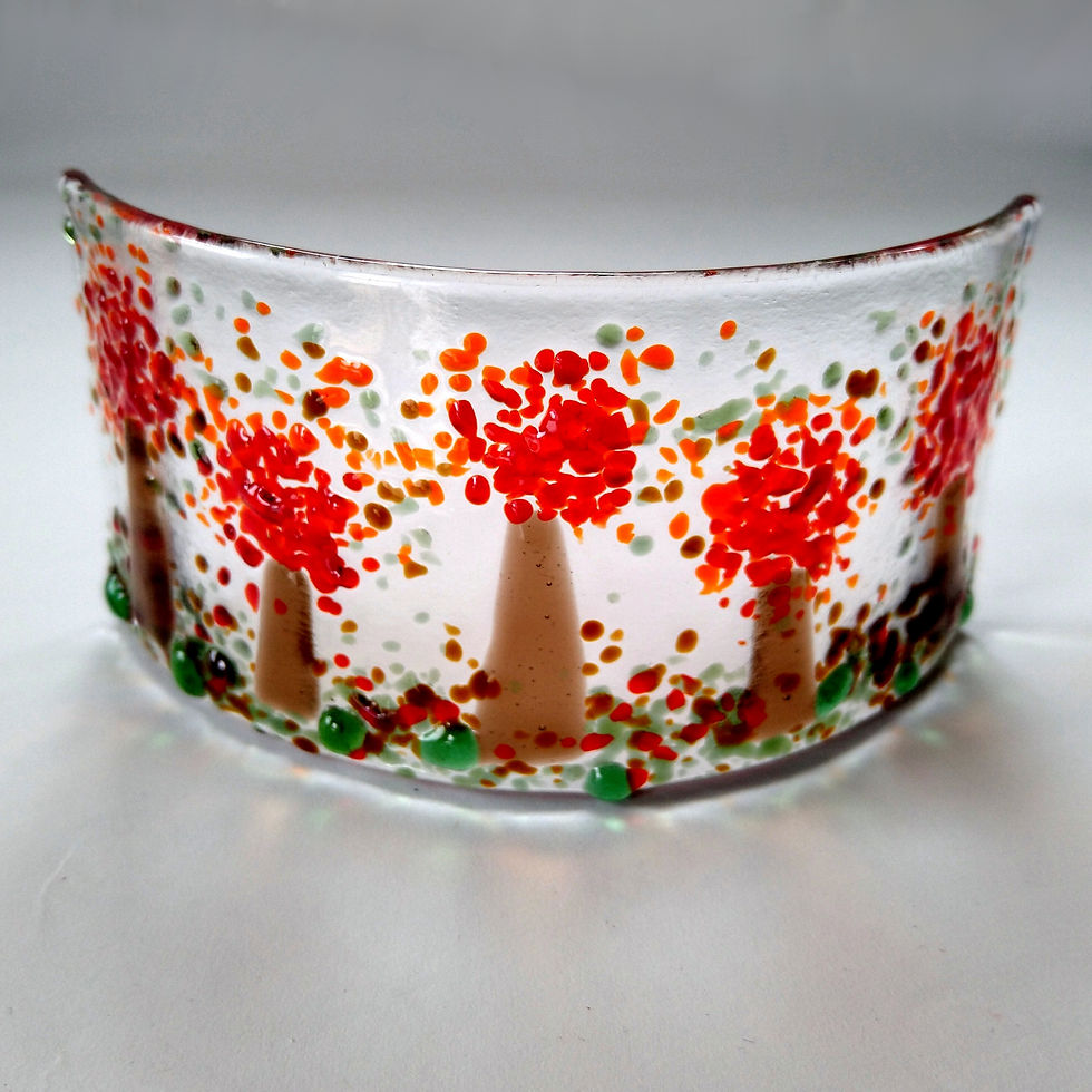 Thumbnail: Fused glass tree curve DIY kit