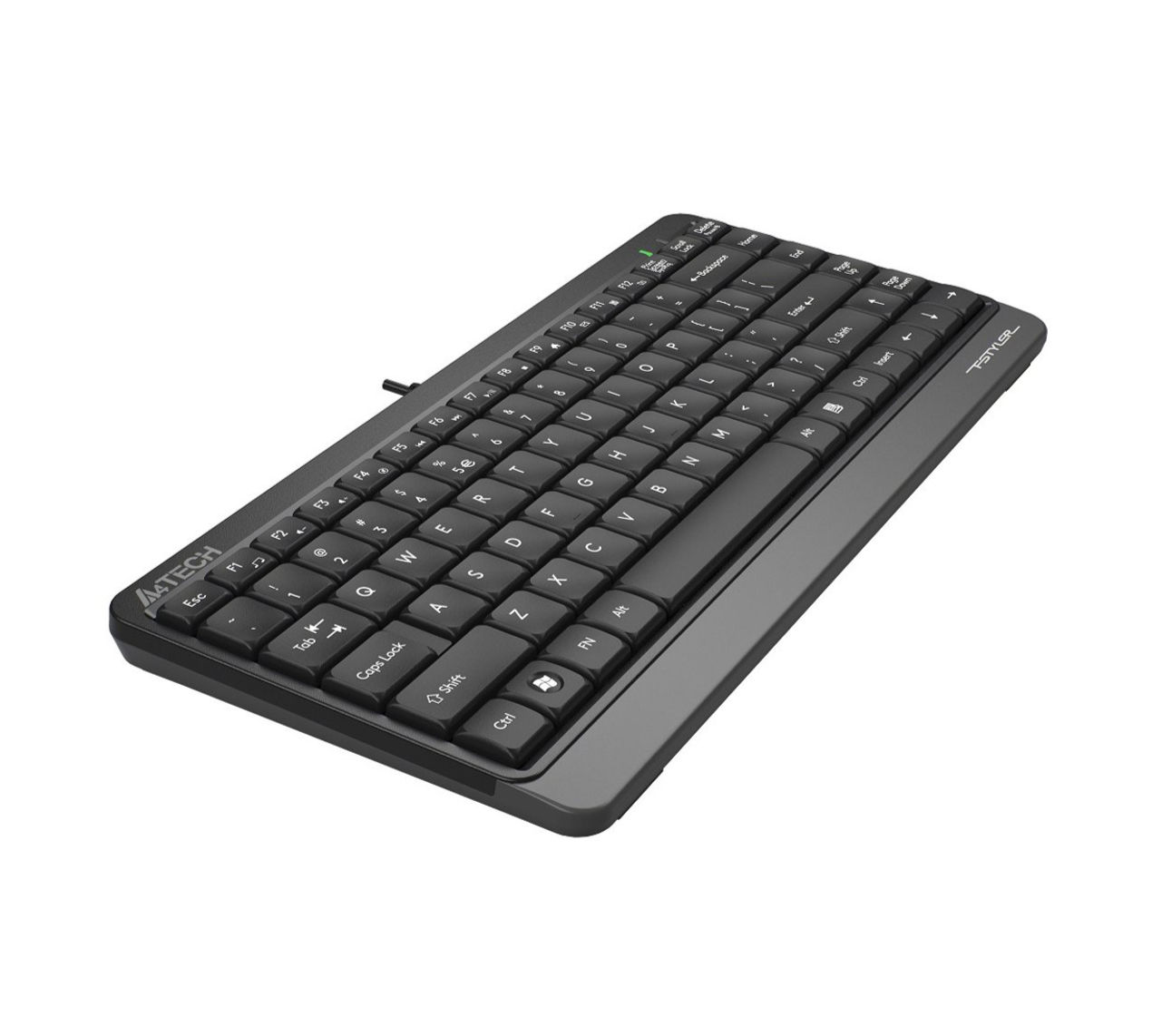 A4 Tech FK11 Q USB Kablolu MM Mini Klavye Gri