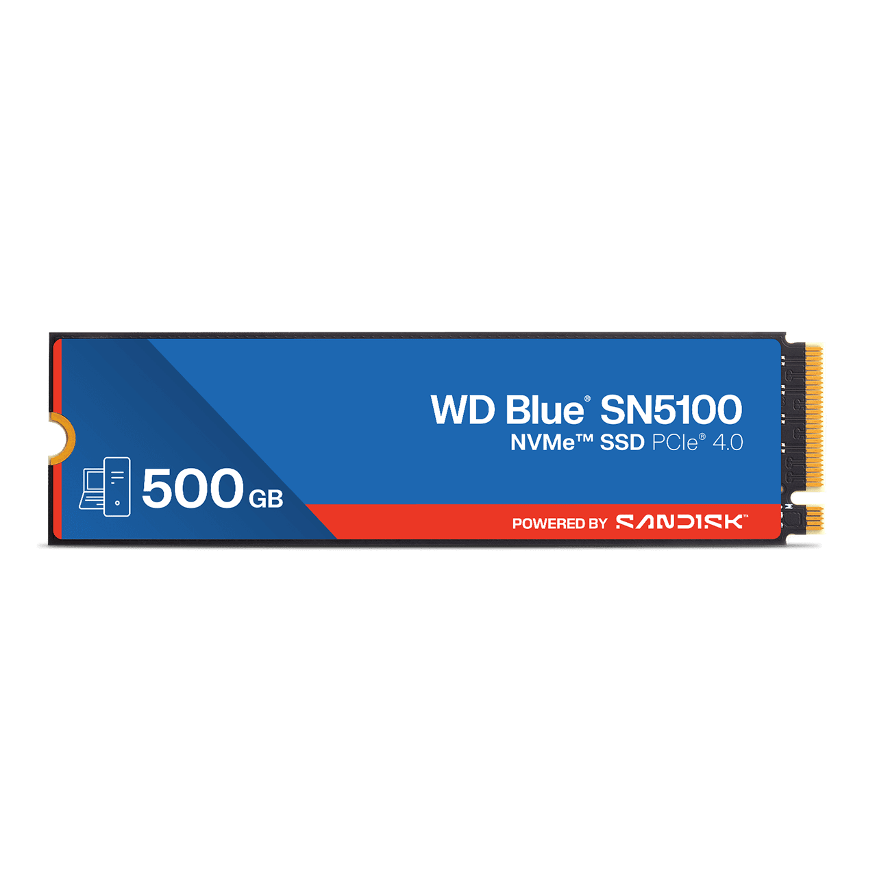 WD 500GB Blue SN5100 SSD m.2 NVMe WDS500G5B0E
